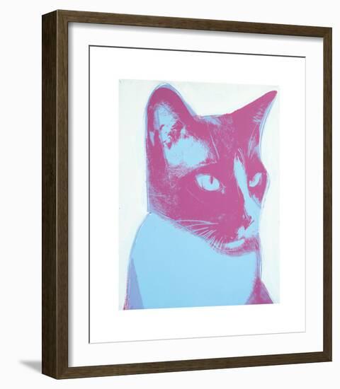 Cat, 1976-Andy Warhol-Framed Giclee Print