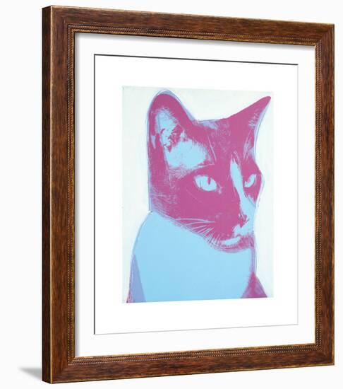 Cat, 1976-Andy Warhol-Framed Giclee Print