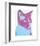 Cat, 1976-Andy Warhol-Framed Giclee Print