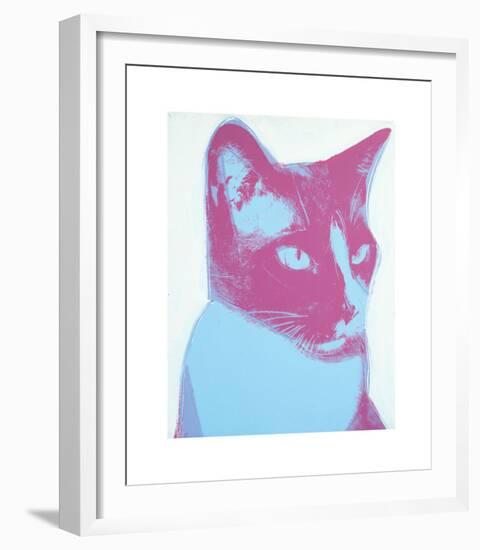 Cat, 1976-Andy Warhol-Framed Giclee Print