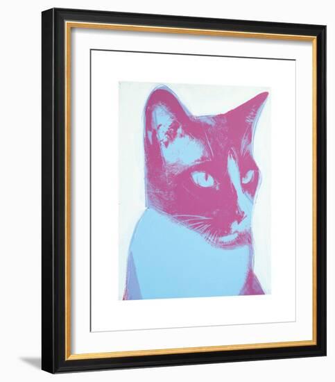 Cat, 1976-Andy Warhol-Framed Giclee Print