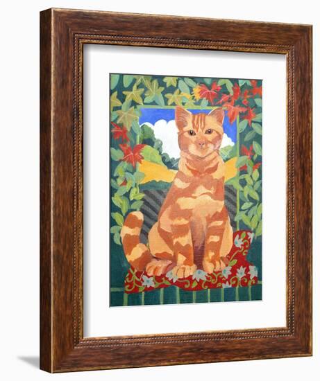 Cat, 2014-Jennifer Abbott-Framed Giclee Print