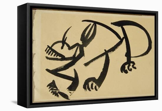 Cat About to Pounce, 1913-Henri Gaudier-brzeska-Framed Premier Image Canvas