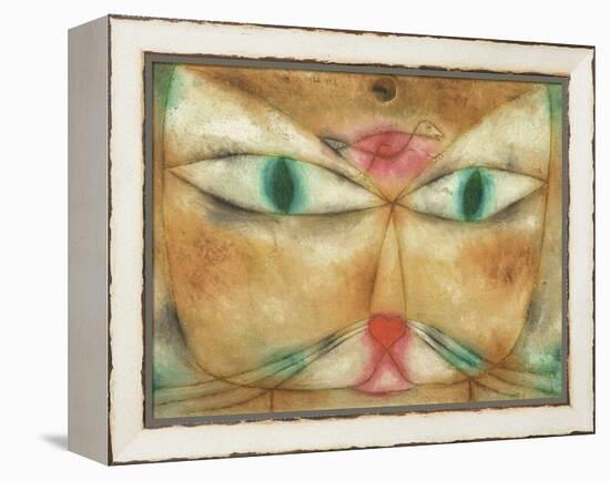 Cat and Bird-Paul Klee-Framed Premier Image Canvas