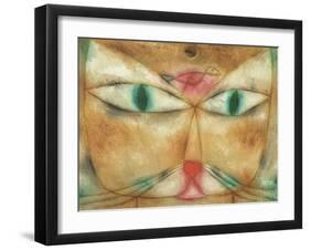 Cat and Bird-Paul Klee-Framed Giclee Print