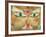 Cat and Bird-Paul Klee-Framed Giclee Print