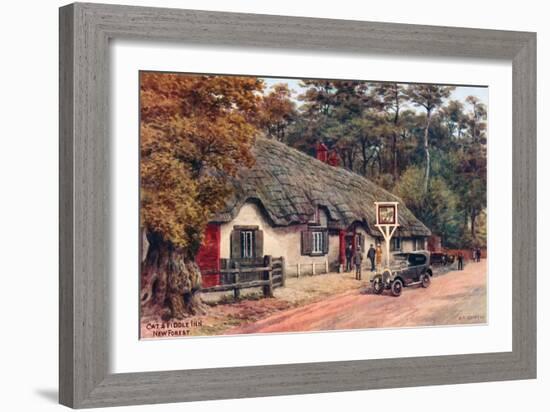 Cat and Fiddle Inn, New Forest-Alfred Robert Quinton-Framed Giclee Print