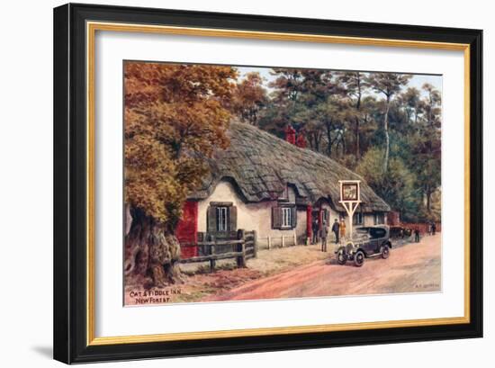 Cat and Fiddle Inn, New Forest-Alfred Robert Quinton-Framed Giclee Print