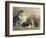 Cat and Kittens, 1889-Walter Frederick Osborne-Framed Premium Giclee Print