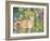 Cat and Long Grass, 1996-Hilary Jones-Framed Giclee Print