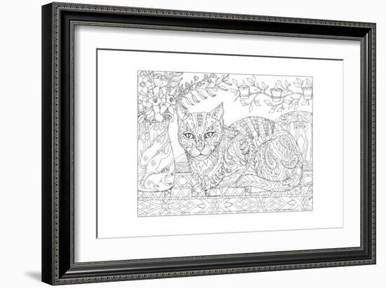 Cat and Mice - Cat Me If You Can-Pamela J. Smart-Framed Giclee Print