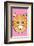 Cat - Animaru Cartoon Animal Print-Animaru-Framed Giclee Print