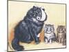 Cat-Astrophe!-Louis Wain-Mounted Giclee Print