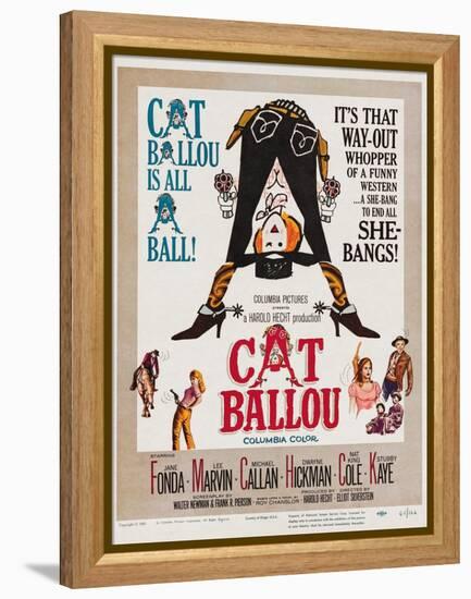 Cat Ballou, 1965-null-Framed Premier Image Canvas