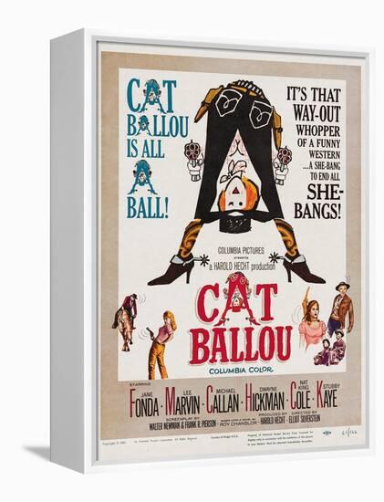 Cat Ballou, 1965-null-Framed Premier Image Canvas