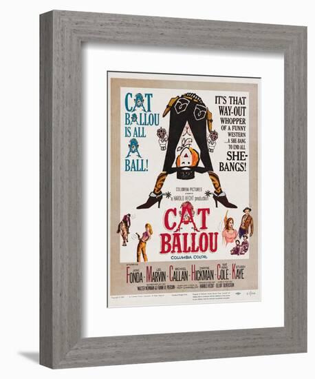 Cat Ballou, 1965-null-Framed Giclee Print