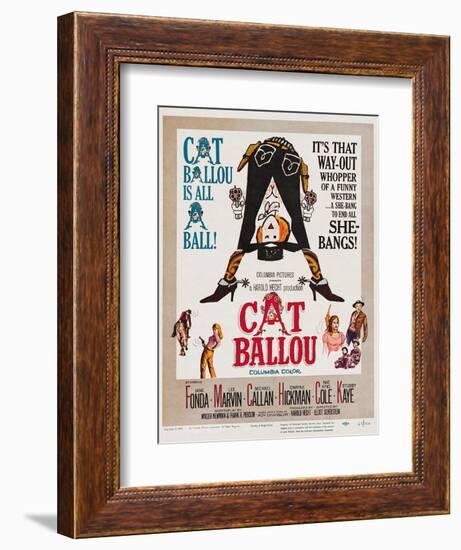 Cat Ballou, 1965-null-Framed Giclee Print