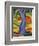 Cat Behind a Tree, 1910/11-Franz Marc-Framed Giclee Print