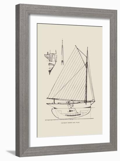 Cat-Boat Dodge-Charles P. Kunhardt-Framed Art Print