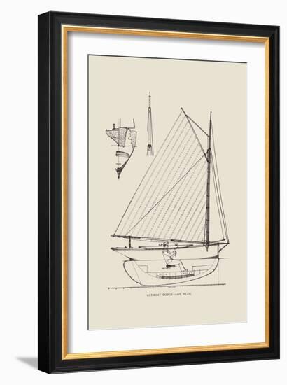 Cat-Boat Dodge-Charles P. Kunhardt-Framed Art Print