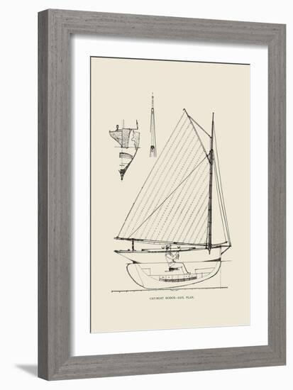 Cat-Boat Dodge-Charles P. Kunhardt-Framed Art Print