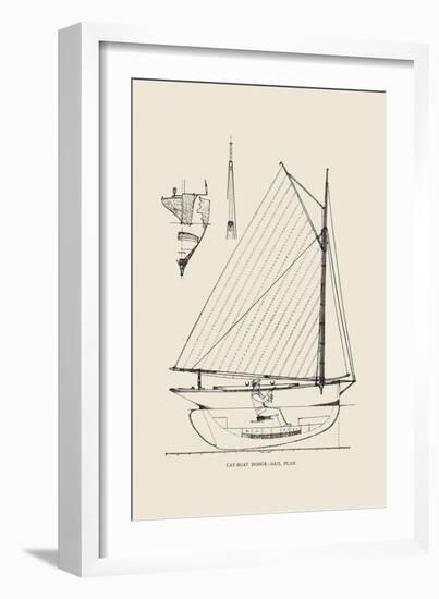 Cat-Boat Dodge-Charles P. Kunhardt-Framed Art Print