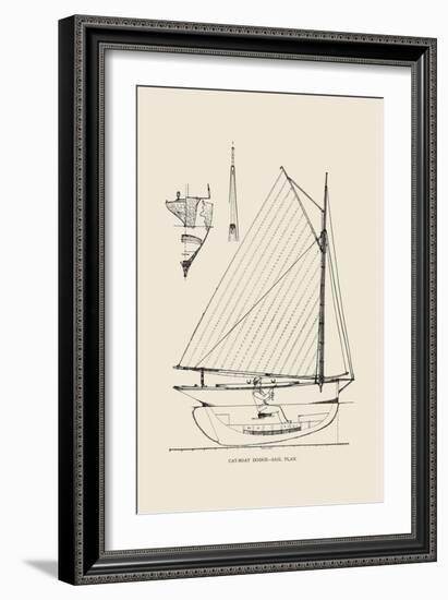 Cat-Boat Dodge-Charles P. Kunhardt-Framed Art Print