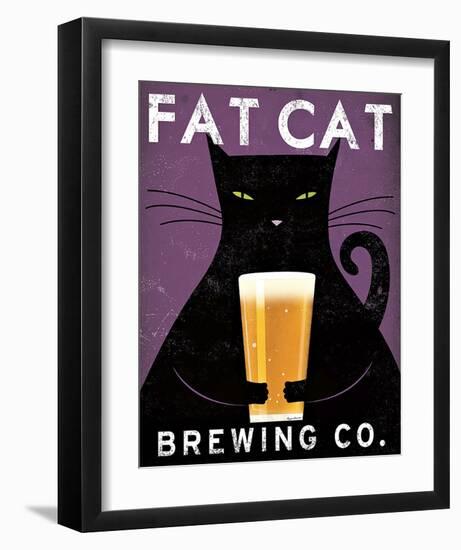 Cat Brewing Co.-Ryan Fowler-Framed Art Print
