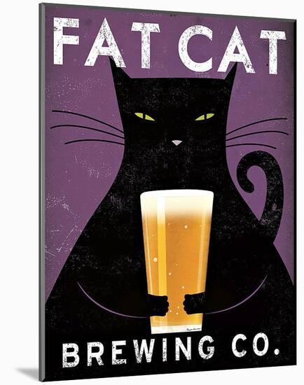 Cat Brewing Co.-Ryan Fowler-Mounted Art Print