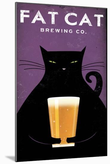 Cat Brewing no Words-Ryan Fowler-Mounted Art Print