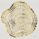 Tree Rings in Gold-Cat Coquillette-Giclee Print