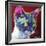 Cat - Devon Rex-Dawgart-Framed Giclee Print