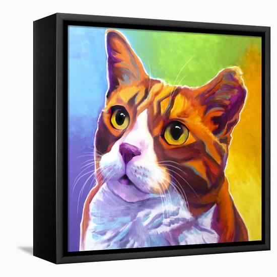 Cat - Ernie-Dawgart-Framed Premier Image Canvas