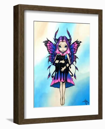 Cat Fairy:  My Three Kitties-Jasmine Becket-Griffith-Framed Art Print