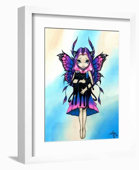 Cat Fairy:  My Three Kitties-Jasmine Becket-Griffith-Framed Art Print