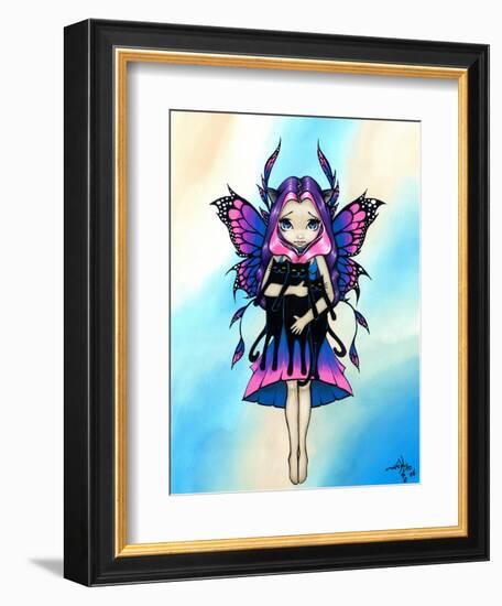 Cat Fairy:  My Three Kitties-Jasmine Becket-Griffith-Framed Art Print