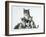 Cat Family-Harro Maass-Framed Giclee Print