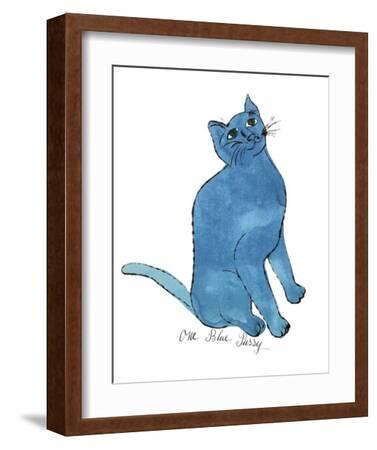 Cat From 25 Cats Named Sam and One Blue Pussy, c. 1954 (One Blue Pussy)'  Art Print - Andy Warhol