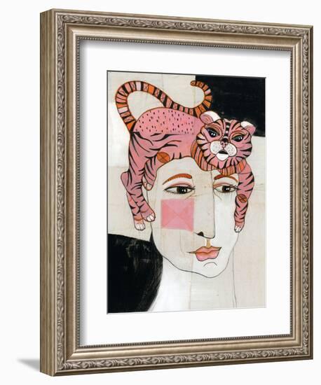 Cat Hair-Stacy Milrany-Framed Premium Giclee Print