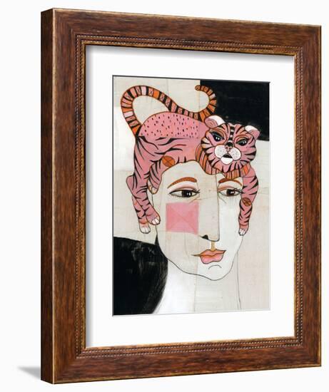 Cat Hair-Stacy Milrany-Framed Premium Giclee Print