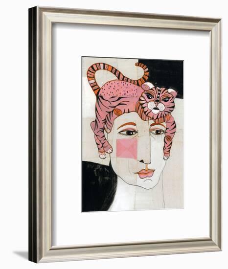 Cat Hair-Stacy Milrany-Framed Art Print