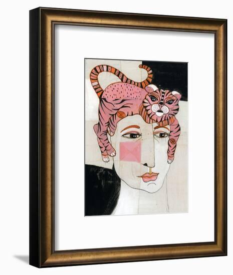 Cat Hair-Stacy Milrany-Framed Art Print