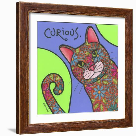 Cat I-Denny Driver-Framed Giclee Print