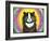 Cat in a Rainbow-Louis Wain-Framed Giclee Print