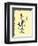 Cat in Hat Yellow Border Collection I - The Cat in the Hat (yellow bordered)-Theodor (Dr. Seuss) Geisel-Framed Art Print