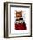 Cat in Ski Sweater-Fab Funky-Framed Art Print