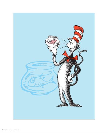Cat In The Hat Blue Collection I The Cat In The Hat With Fish