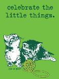 Celebrate the Little Things-Cat is Good-Framed Art Print