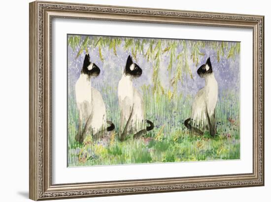 Cat Kins-Suzi Kennett-Framed Giclee Print