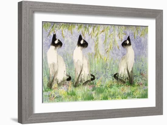 Cat Kins-Suzi Kennett-Framed Giclee Print